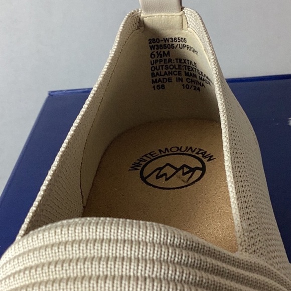 Women's Beige Slip-On Sneakers - Picture 12 of 12